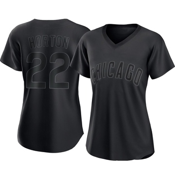 Black Authentic Cade Horton Women's Chicago Cubs Pitch Fashion Jersey