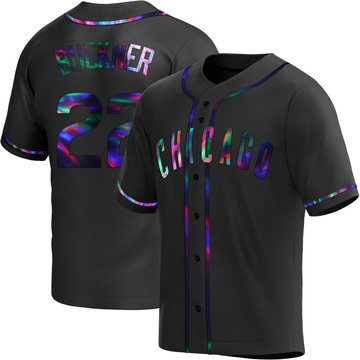 Black Holographic Replica Bill Buckner Men's Chicago Cubs Alternate Jersey