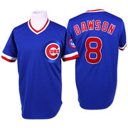 Blue Authentic Andre Dawson Men's Chicago Cubs Throwback Jersey