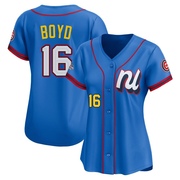 Blue Limited Matthew Boyd Women's Chicago Cubs National League 2025 All-Star Edition Jersey