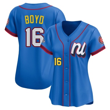 Blue Limited Matthew Boyd Women's Chicago Cubs National League 2025 All-Star Edition Jersey