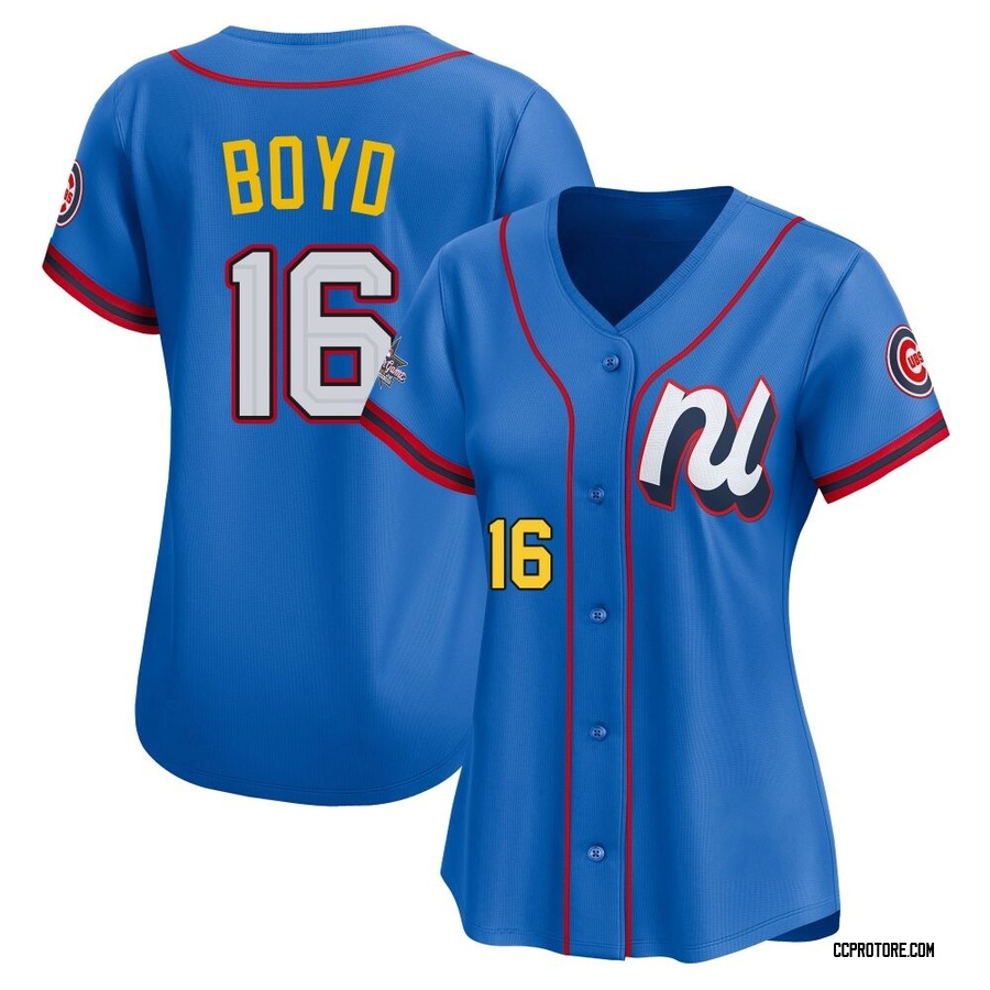 Blue Limited Matthew Boyd Women's Chicago Cubs National League 2025 All-Star Edition Jersey