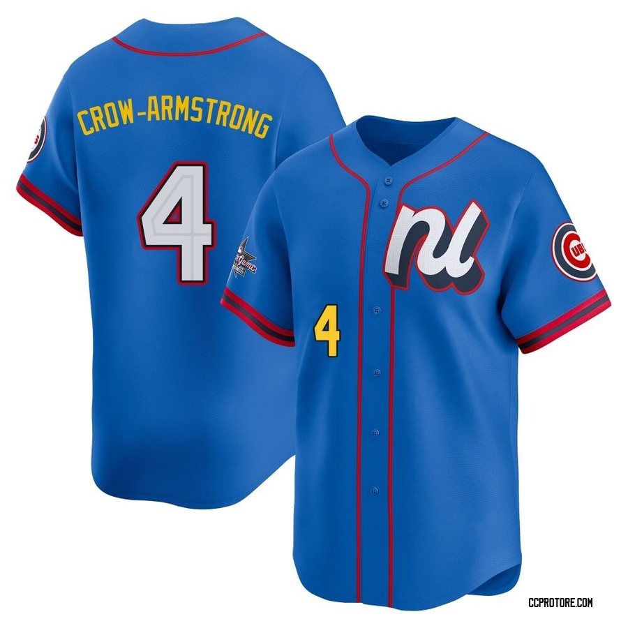 Blue Limited Pete Crow-Armstrong Men's Chicago Cubs National League 2025 All-Star Edition Jersey