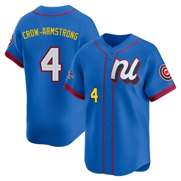 Blue Limited Pete Crow-Armstrong Youth Chicago Cubs National League 2025 All-Star Edition Jersey
