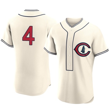 Cream Authentic Caleb Knight Men's Chicago Cubs 2022 Field Of Dreams Jersey