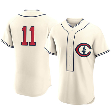Cream Authentic Drew Smyly Men's Chicago Cubs 2022 Field Of Dreams Jersey