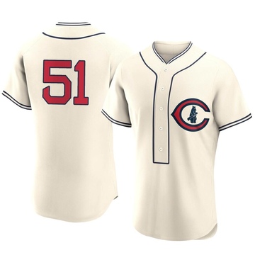 Cream Authentic Eric Hosmer Men's Chicago Cubs 2022 Field Of Dreams Jersey