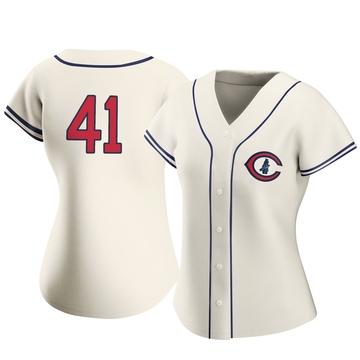 Cream Authentic Hoby Milner Women's Chicago Cubs 2022 Field Of Dreams Jersey