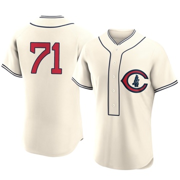Cream Authentic Jacob Webb Men's Chicago Cubs 2022 Field Of Dreams Jersey