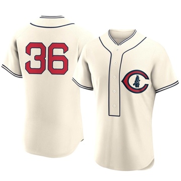Cream Authentic Jordan Wicks Men's Chicago Cubs 2022 Field Of Dreams Jersey