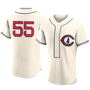 Cream Authentic Ryan Pressly Men's Chicago Cubs 2022 Field Of Dreams Jersey