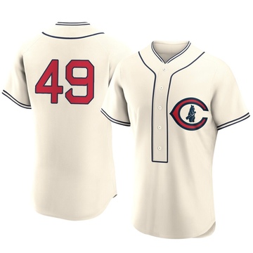 Cream Authentic Trent Thornton Men's Chicago Cubs 2022 Field Of Dreams Jersey