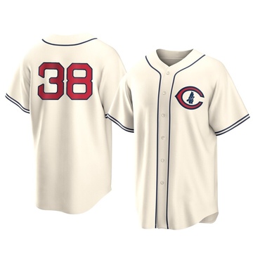 Cream Replica Aaron Civale Men's Chicago Cubs 2022 Field Of Dreams Jersey
