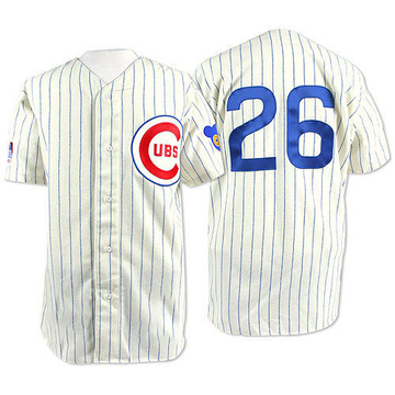 Cream Replica Billy Williams Men's Chicago Cubs 1969 Throwback Jersey
