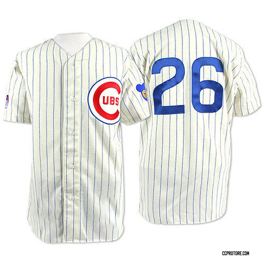 Cream Replica Billy Williams Men's Chicago Cubs 1969 Throwback Jersey