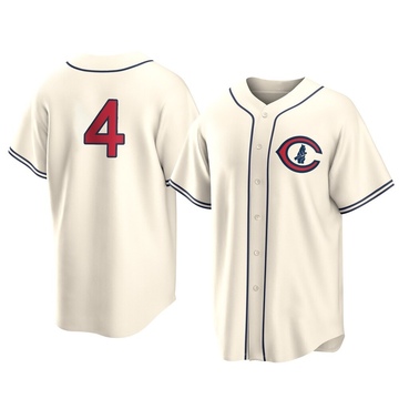 Cream Replica Caleb Knight Men's Chicago Cubs 2022 Field Of Dreams Jersey