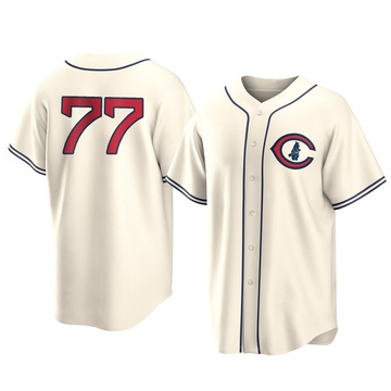 Cream Replica Chris Flexen Men's Chicago Cubs 2022 Field Of Dreams Jersey