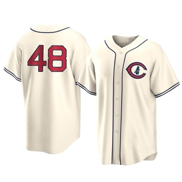 Cream Replica Daniel Palencia Youth Chicago Cubs 2022 Field Of Dreams Jersey