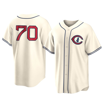 Cream Replica Joe Maddon Men's Chicago Cubs 2022 Field Of Dreams Jersey
