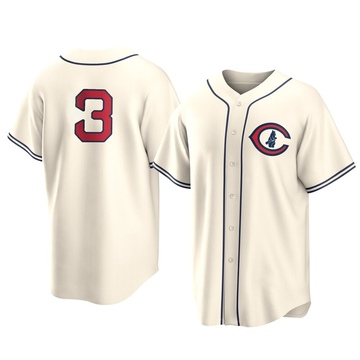 Cream Replica Justin Turner Men's Chicago Cubs 2022 Field Of Dreams Jersey