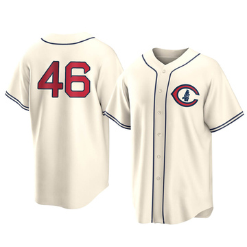 Cream Replica Lee Smith Men's Chicago Cubs 2022 Field Of Dreams Jersey