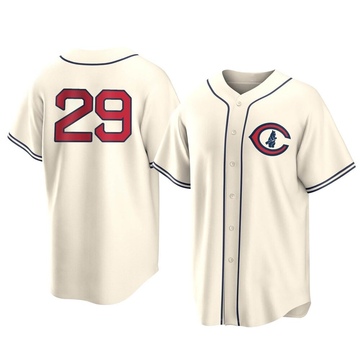 Cream Replica Michael Busch Men's Chicago Cubs 2022 Field Of Dreams Jersey