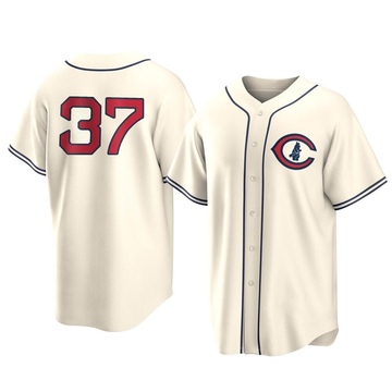 Cream Replica Michael Hermosillo Men's Chicago Cubs 2022 Field Of Dreams Jersey