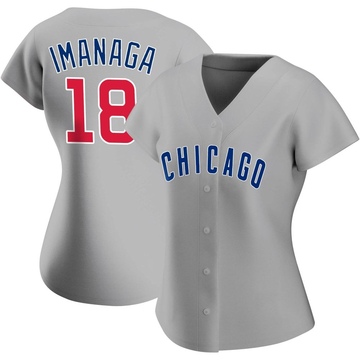 Gray Authentic Shota Imanaga Women's Chicago Cubs Road Jersey