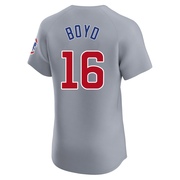 Gray Elite Matthew Boyd Men's Chicago Cubs Road Jersey