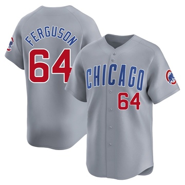 Gray Limited Tyler Ferguson Men's Chicago Cubs Road Jersey