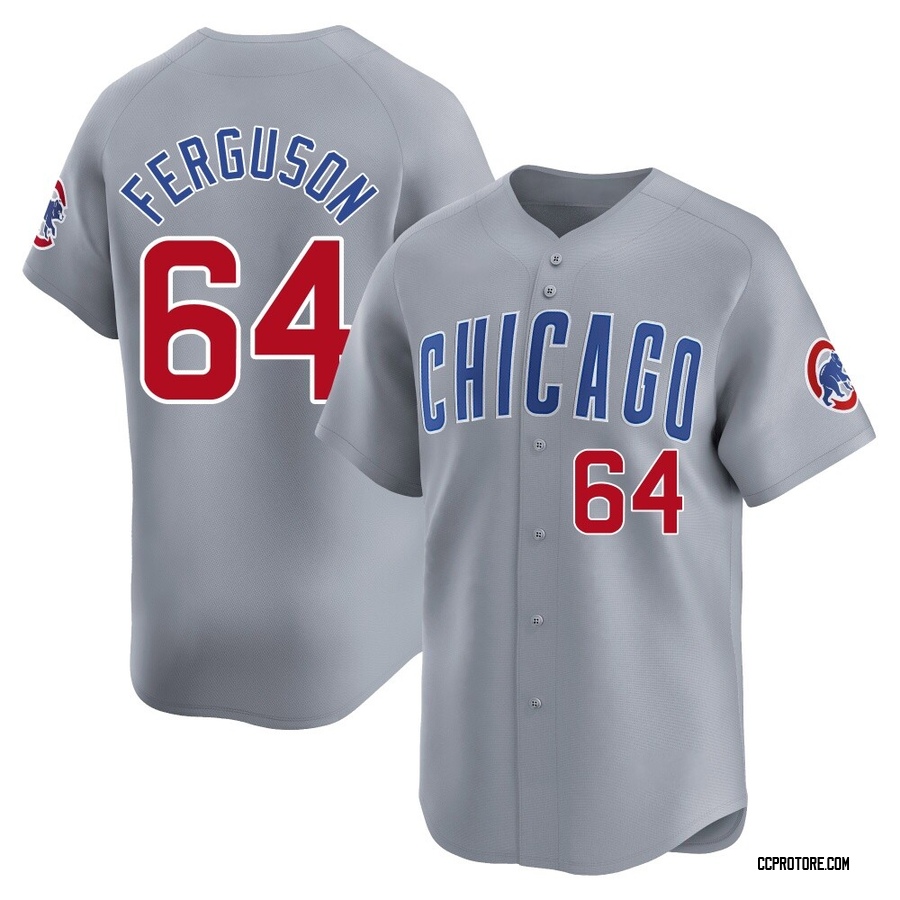 Gray Limited Tyler Ferguson Youth Chicago Cubs Road Jersey