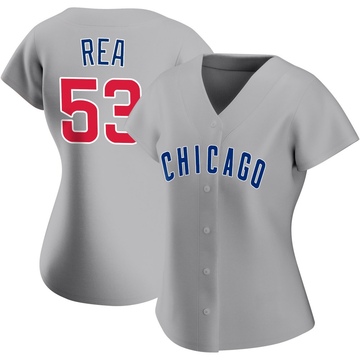 Gray Replica Colin Rea Women's Chicago Cubs Road Jersey