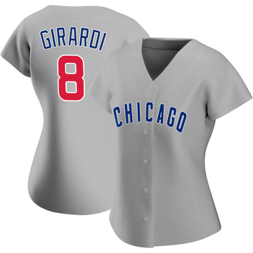 Gray Replica Joe Girardi Women's Chicago Cubs Road Jersey