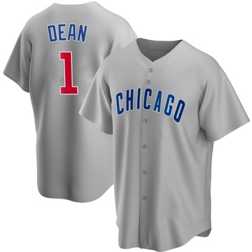 Gray Replica Justin Dean Youth Chicago Cubs Road Jersey