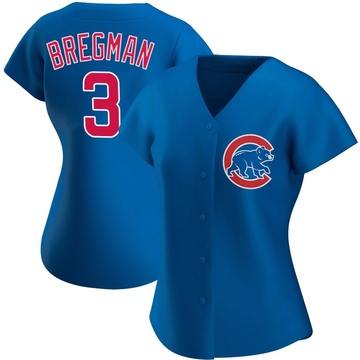 Royal Authentic Alex Bregman Women's Chicago Cubs Alternate Jersey