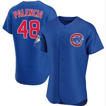 Royal Authentic Daniel Palencia Men's Chicago Cubs Alternate Jersey