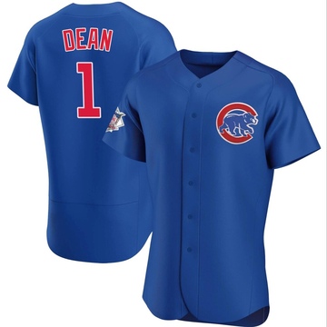 Royal Authentic Justin Dean Men's Chicago Cubs Alternate Jersey