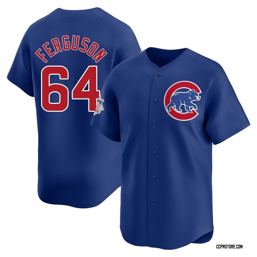 Royal Limited Tyler Ferguson Men's Chicago Cubs Alternate Jersey