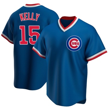 Royal Replica Carson Kelly Youth Chicago Cubs Road Cooperstown Collection Jersey