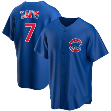 Royal Replica Jody Davis Men's Chicago Cubs Alternate Jersey