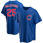 Royal Replica Moises Ballesteros Men's Chicago Cubs Alternate Jersey