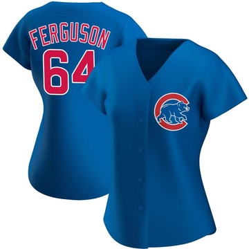 Royal Replica Tyler Ferguson Women's Chicago Cubs Alternate Jersey