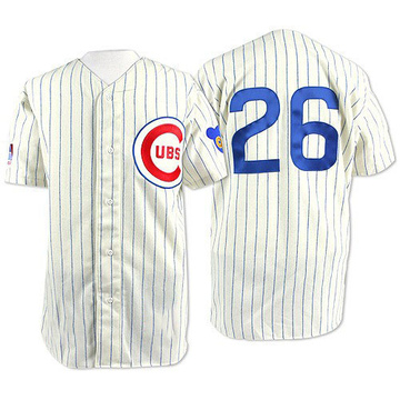 White Authentic Billy Williams Men's Chicago Cubs Throwback Jersey