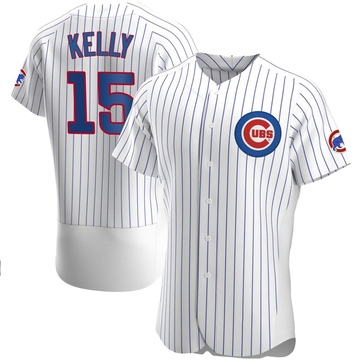 White Authentic Carson Kelly Men's Chicago Cubs Home Jersey