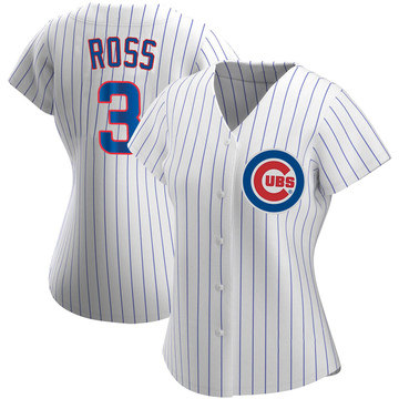 White Authentic David Ross Women's Chicago Cubs Home Jersey