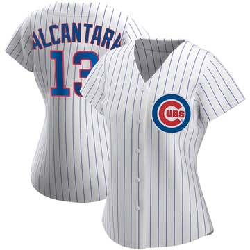 White Authentic Kevin Alcantara Women's Chicago Cubs Home Jersey