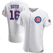 White Authentic Matthew Boyd Men's Chicago Cubs Home Jersey