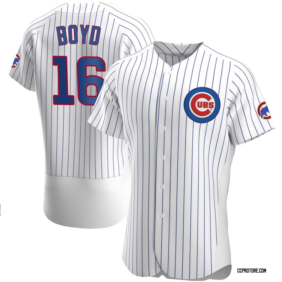 White Authentic Matthew Boyd Men's Chicago Cubs Home Jersey