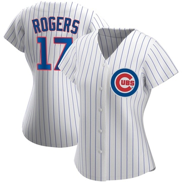 White Authentic Taylor Rogers Women's Chicago Cubs Home Jersey