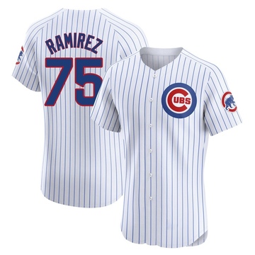 White Elite Pedro Ramirez Men's Chicago Cubs Home Jersey